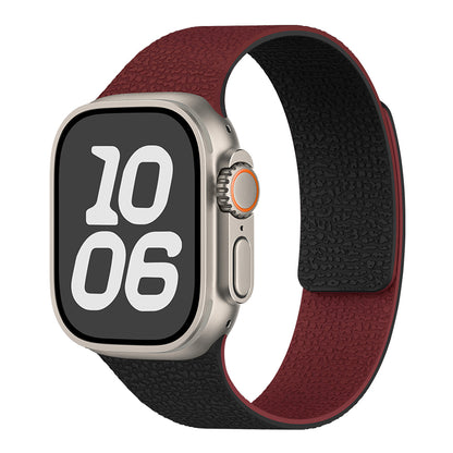 Texture Design-Magnetic Silicone Strap for Apple Watch