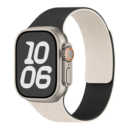 Texture Design-Magnetic Silicone Strap for Apple Watch