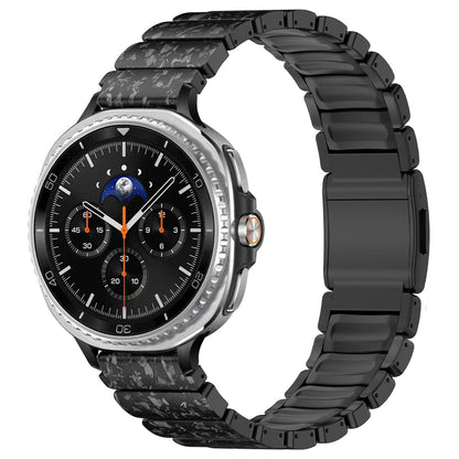 Carbon Fiber +FKM Band For Samsung Watch