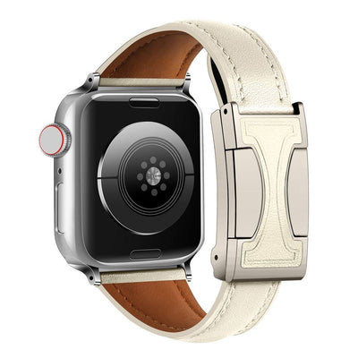 Shiny Leather Band for Apple Watch