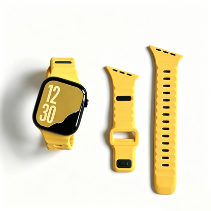 Asymmetric Ridge Design Sport Band For Apple Watch