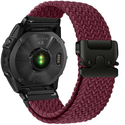 Nylon Braided Band For Garmin Fenix 6X 6 Pro 8 7 7X 5 5X Plus