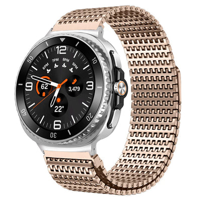 Designer Domino Stainless Steel Magnet Band ForGalaxy Watch Ultra/Ultra2/ Watch 9/8 / 8 Classic