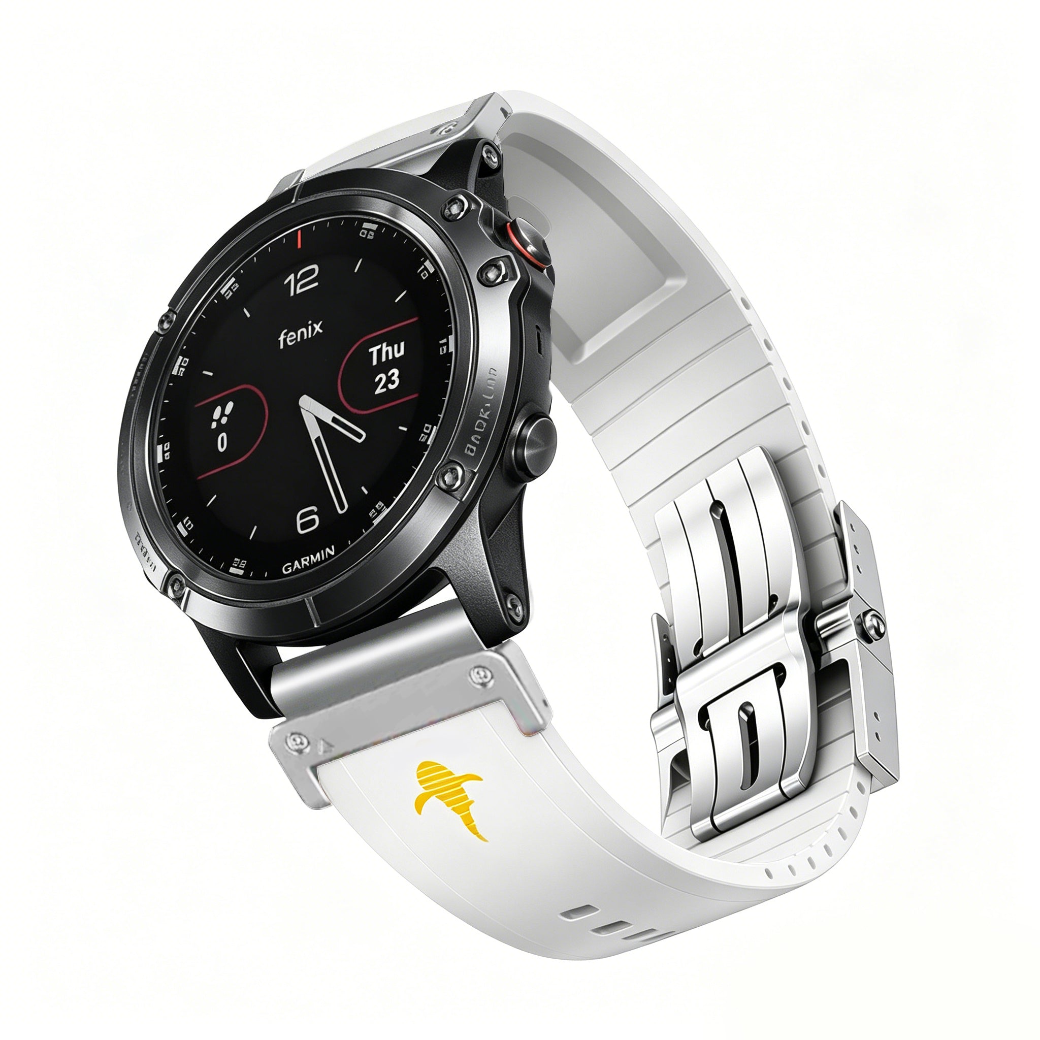 Luxury FKM Rubber Strap for Garmin - The Shark Edition