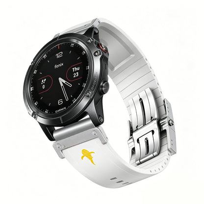 Luxury FKM Rubber Strap for Garmin - The Shark Edition