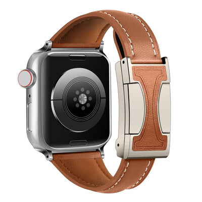 Shiny Leather Band for Apple Watch