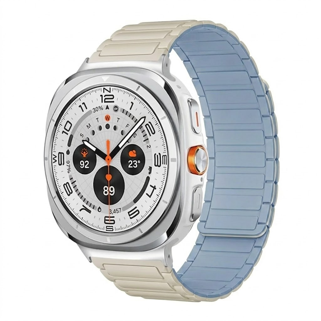Sports Silicone Magnetic Band For Samsung Galaxy Watch/ Ultra/8/7/6/5/4