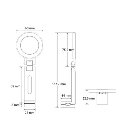 Portable Magnetic Phone Holder