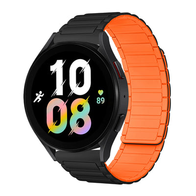 Silicone Magnetic Loop Watch Band For Samsung Galaxy Watch 4 / 5 / 6/7