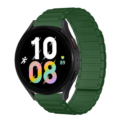Silicone Magnetic Loop Watch Band For Samsung Galaxy Watch 4 / 5 / 6/7
