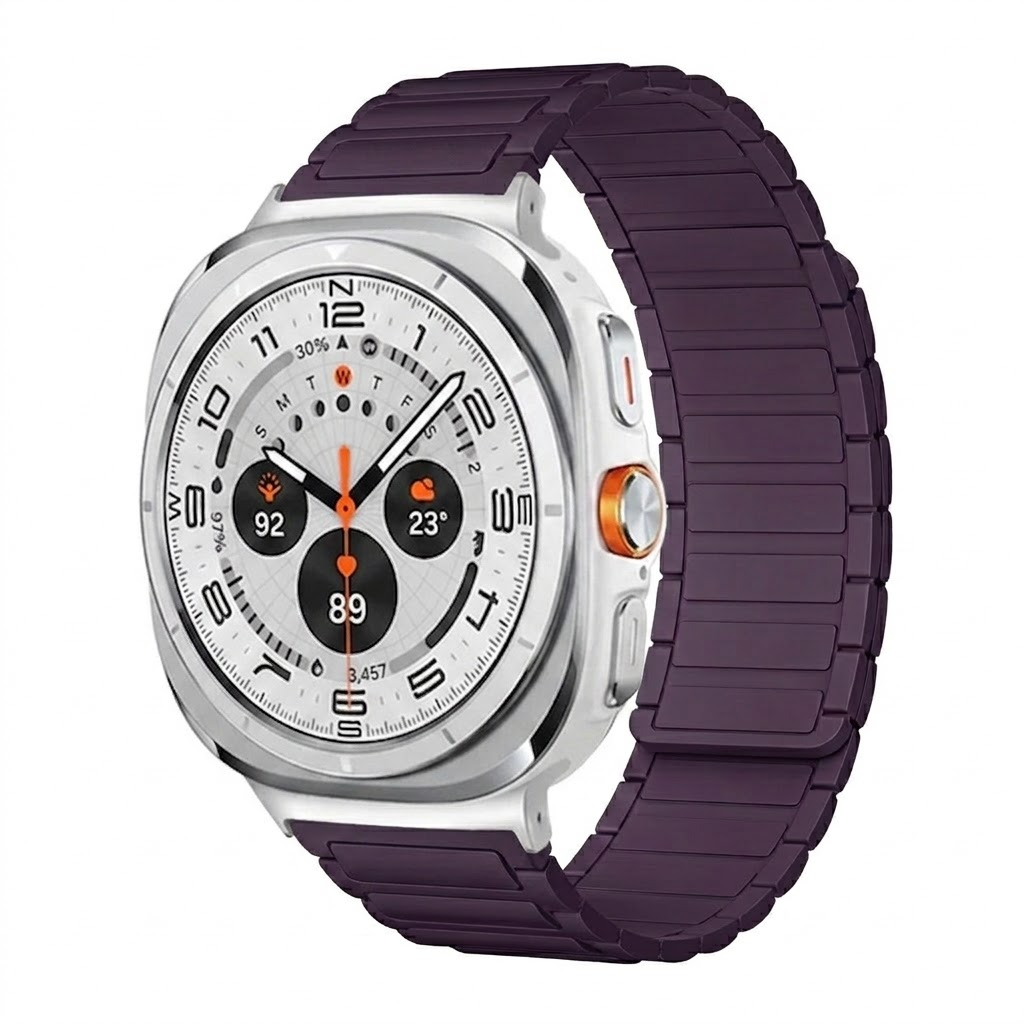 Sports Silicone Magnetic Band For Samsung Galaxy Watch/ Ultra/8/7/6/5/4