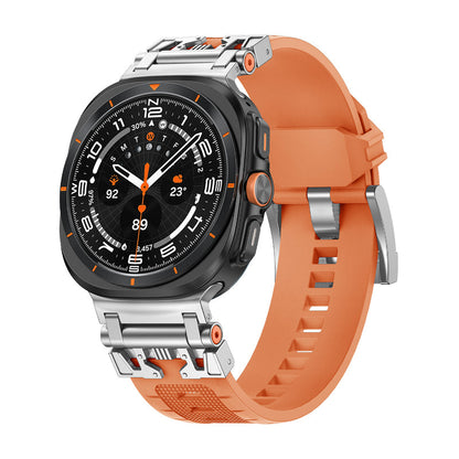 Armor Silicone Band For Samsung Watch 7 Ultra