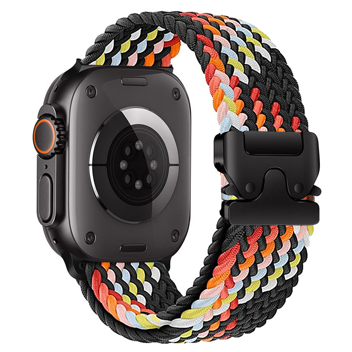 Elastic nylon parachute buckle watch strap suitable for all Apple series