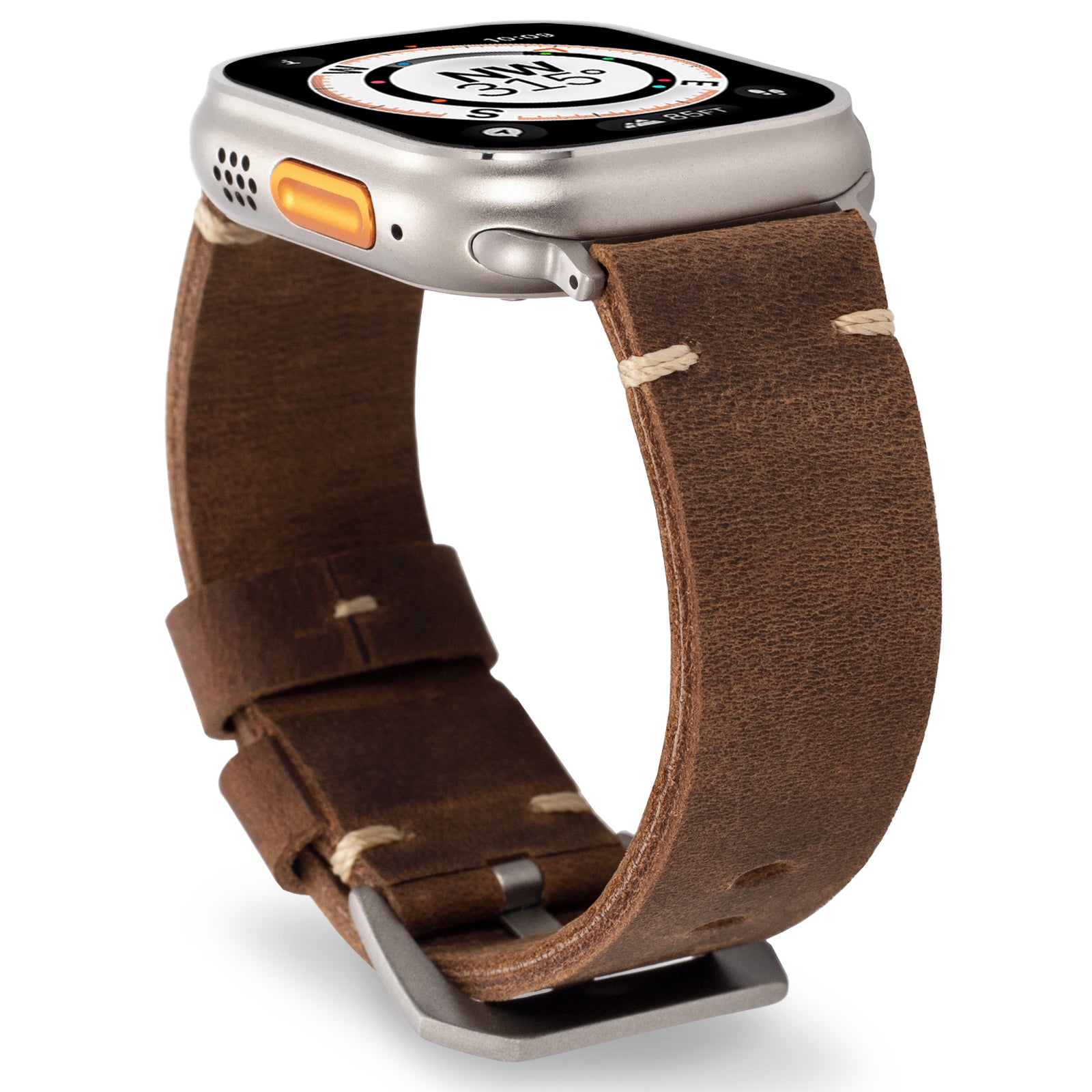 Vintage Leather Apple Watch Strap