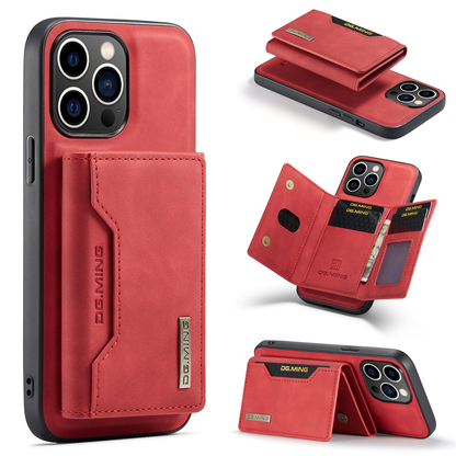 2 in 1 Detachable Wallet Back Cover for iPhone 17 Pro max/ 17Pro/17/16 /16Pro