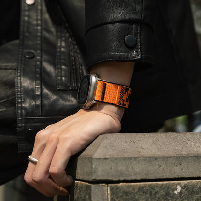 Techwear Tactical Nylon Band For Apple Watch