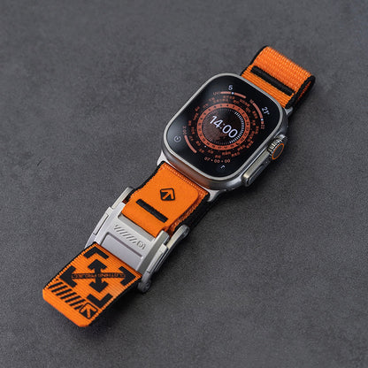 Techwear Tactical Nylon Band For Apple Watch
