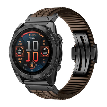 Cross-Country Fluororubber Strap Upgraded Version For Garmin