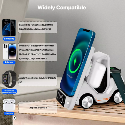 5 in 1 Wireless Charging Station - Car Styling