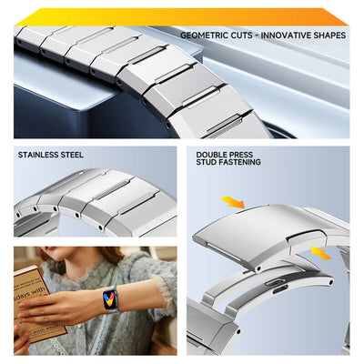 Luxury Stainless Steel Band For Apple Watch