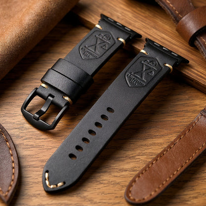 Vintage Leather Apple Watch Strap