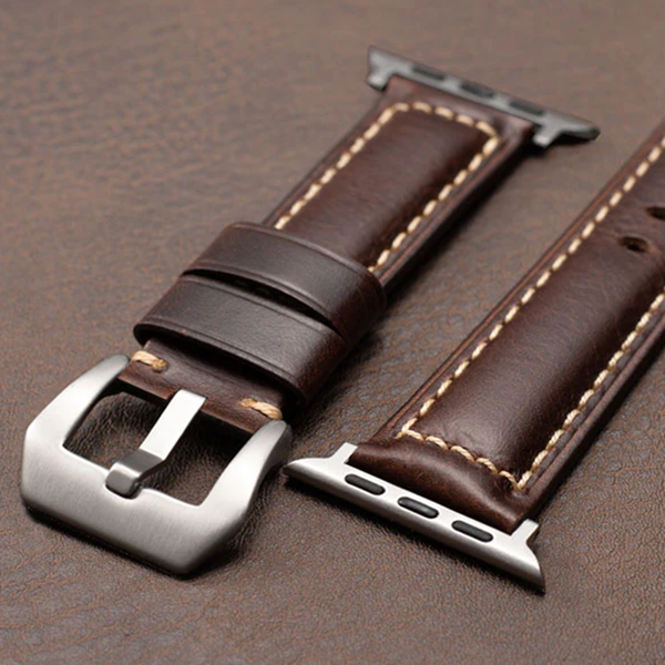 Leather Apple Watch Band-Nappa