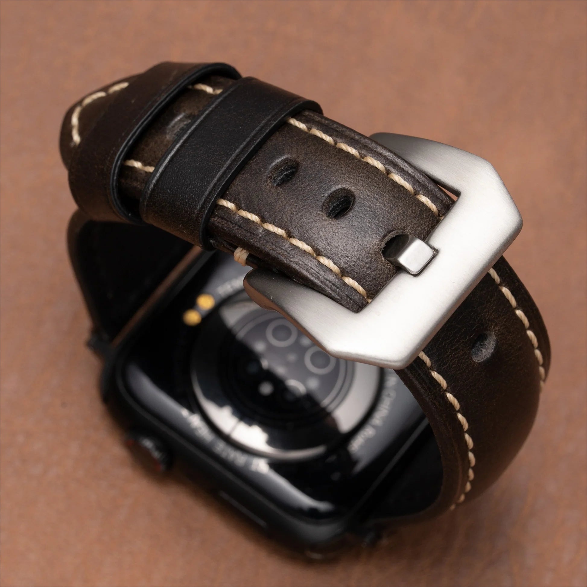 Leather Apple Watch Band-Nappa