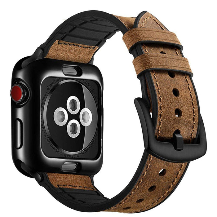 Leather Luxury Watch Band For Apple Watch